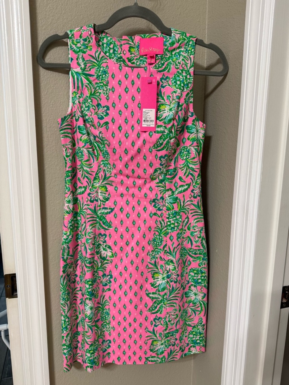 Lilly Pulitzer Mila Shift “Oh Diamond Girl”Sleeveless Shift Dress